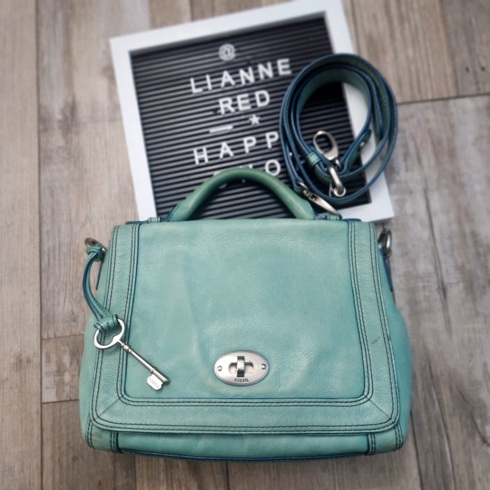 Vintage Fossil Marlow leather bag